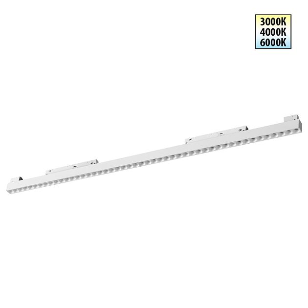 Трековый светильник для низков. шинопровода с переключателем цветовой темперетуры NOVOTECH FLUM 359626 - фото 1