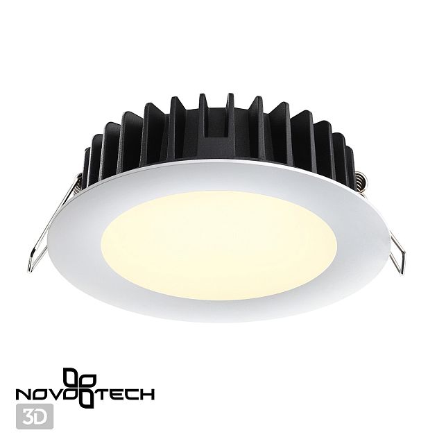 Встраиваемый светодиодный светильник с переключателем цветовой температуры NOVOTECH LANTE 358952 - фото 7