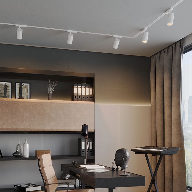 Светильник трехфазный трековый светодиодный NOVOTECH HELIX 359579 - фото 5