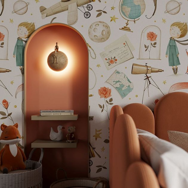 Настенный светильник ODEON LIGHT CONFUCIUS 7011/5WL - фото 8