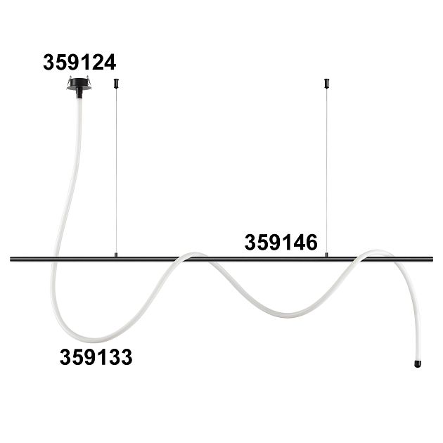 Светильник светодиодный "ГИБКИЙ НЕОН" NOVOTECH RAMO 359133 - фото 6