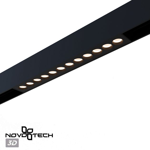 Трековый токопроводящий светильник с переключателем цветовой темперетуры NOVOTECH VECTOR 359930 - фото 8