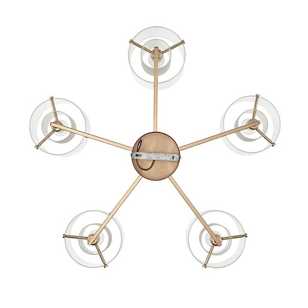 Люстра потолочная LUMION VERDI 6587/5C - фото 5