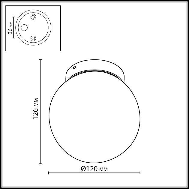 Потолочный светильник ODEON LIGHT VIVA 7124/1C - фото 2