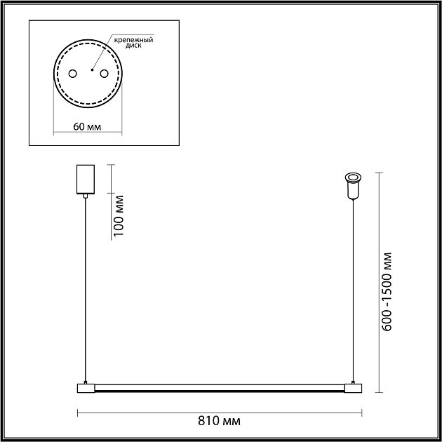 Подвесной светильник ODEON LIGHT FILLINI 4335/9L - фото 2