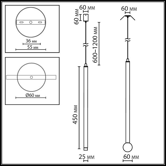 Подвес ODEON LIGHT FIANO 4375/3LA - фото 2