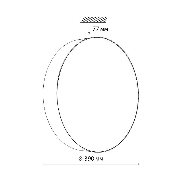 Настенно-потолочный светильник СОНЕКС OPTIMA 7780/DLN - фото 2