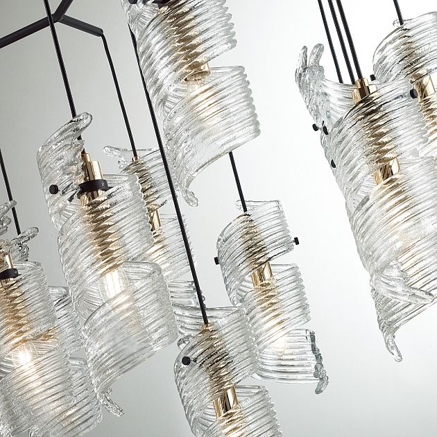 Люстра ODEON LIGHT FUSILLI 5439/13 - фото 6