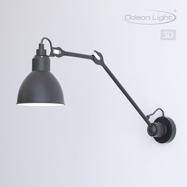 Настенный светильник на кронштейне ODEON LIGHT ARTA 4125/1WD - фото 4