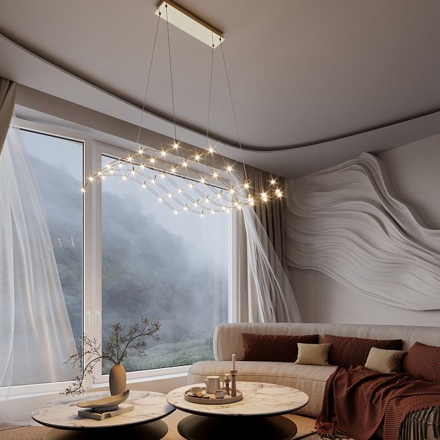 Люстра подвесная ODEON LIGHT WELKIN 7058/45L - фото 5