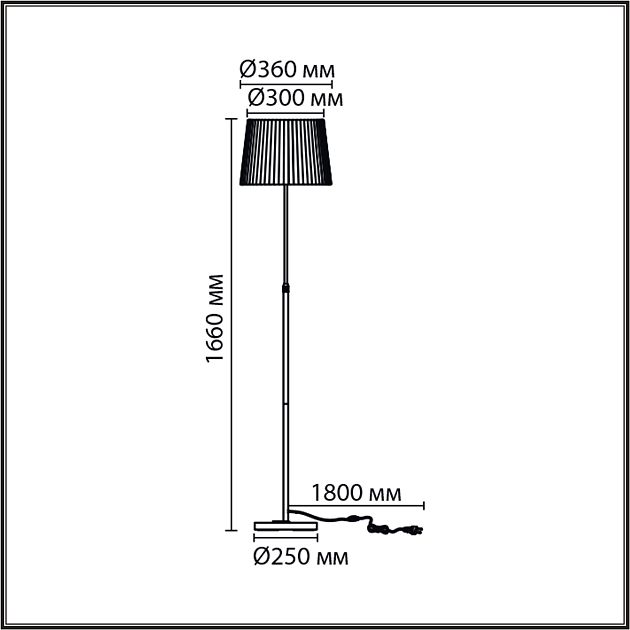 Торшер LUMION TUNE 8302/1F - фото 2