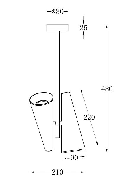 Потолочный светильник MAYTONI GIRO MOD095CL-02W - фото 4
