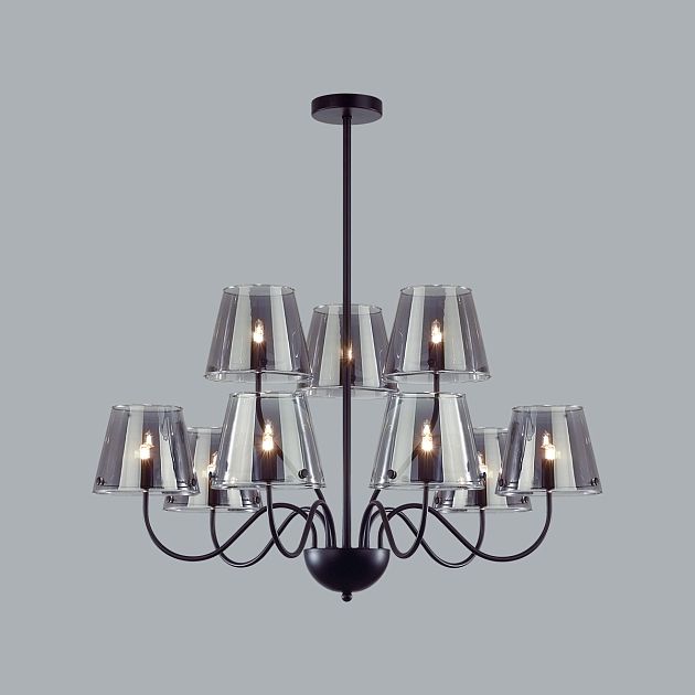 Люстра на штанге LUMION SMOKY 6570/9C - фото 4