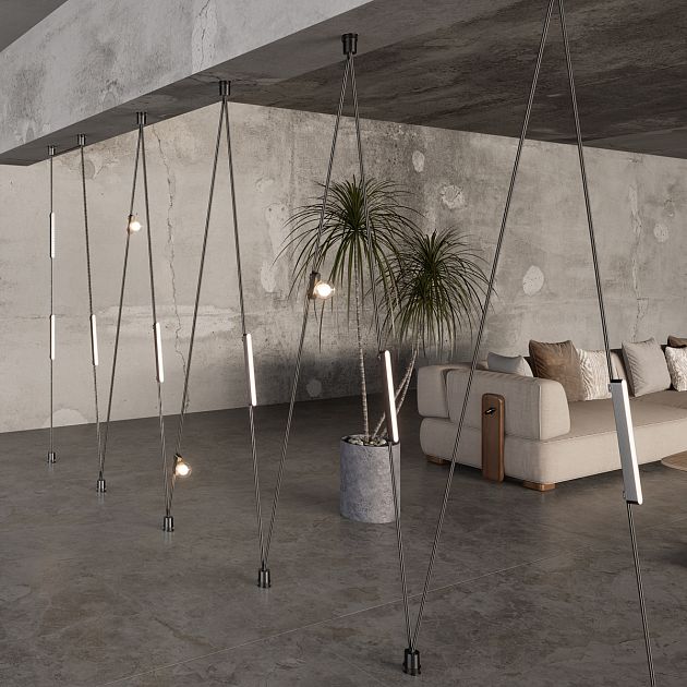 Низковольтный текстильный шинопровод, длина 10м NOVOTECH EASY 135257 - фото 3