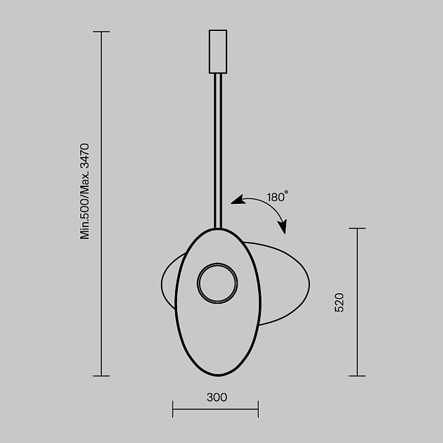 Подвесной светильник MAYTONI Evolution MOD396PL-L10W3K - фото 7