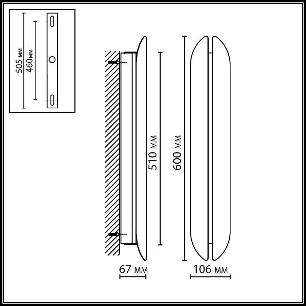 Настенный светильник ODEON LIGHT BRANDO 7173/12WL - фото 2