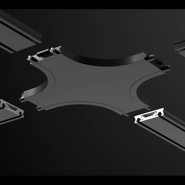 Соединитель Х-образный с токопроводом для низковольтного шинопровода NOVOTECH SMAL 135212 - фото 3