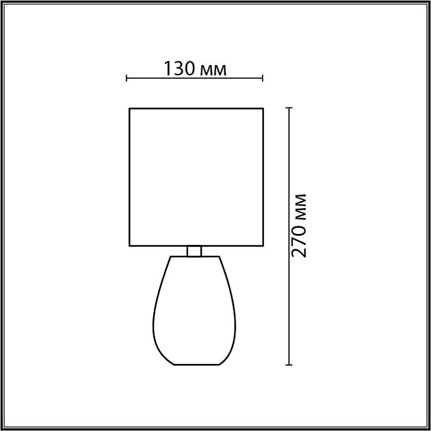 Настольная лампа LUMION ASELA 8159/1T - фото 2