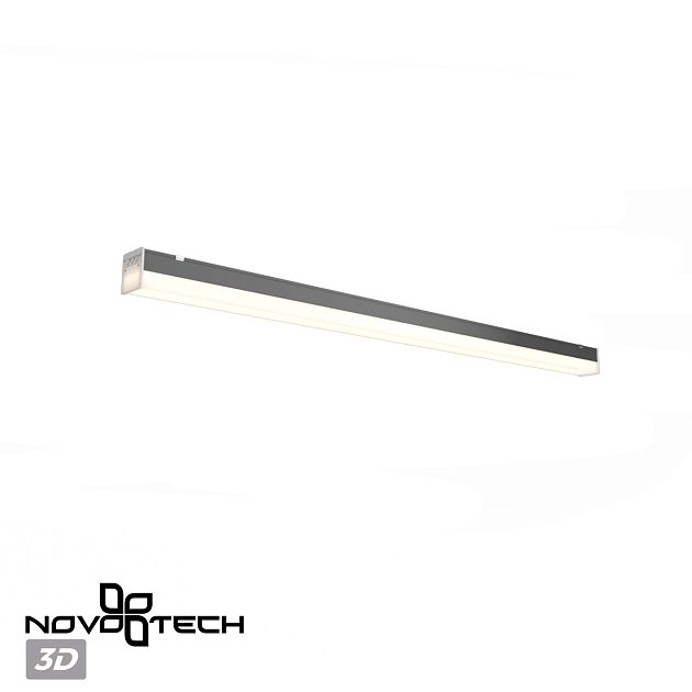 Светильник линейный светодиодный, в комплекте прямой соединитель, крепёжные планки, сетевой кабель 2 NOVOTECH BITS 359112 - фото 10