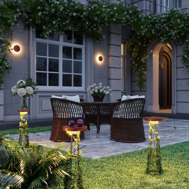 Ландшафтный грунтовый светильник ODEON LIGHT LIANA 7108/15GL - фото 5