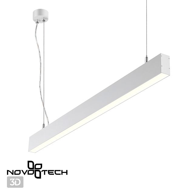 Светильник подвесной светодиодный (длина подвесов и сетового кабеля 1,2м) NOVOTECH ITER 358879 - фото 6
