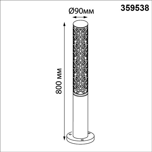 Светильник ландшафтный светодиодный NOVOTECH NETZ 359538 - фото 2