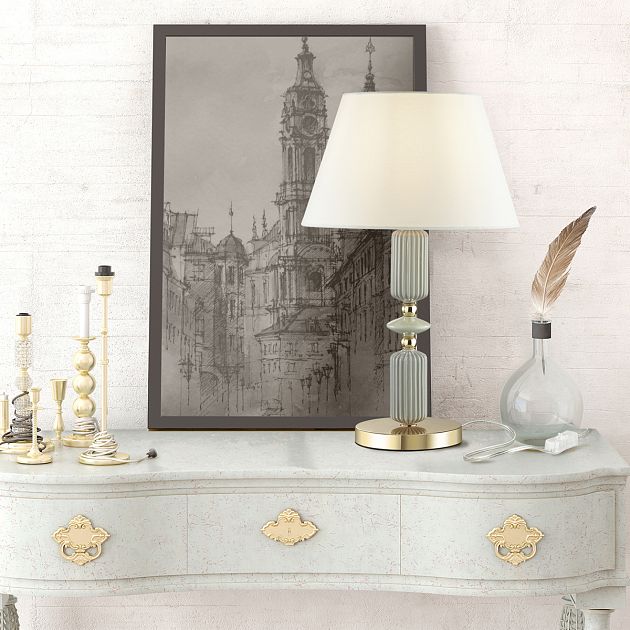 Настольная лампа ODEON LIGHT CANDY 4861/1TA - фото 5