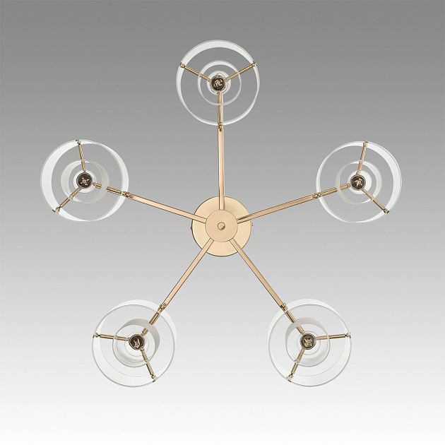 Люстра потолочная LUMION VERDI 6587/5C - фото 6