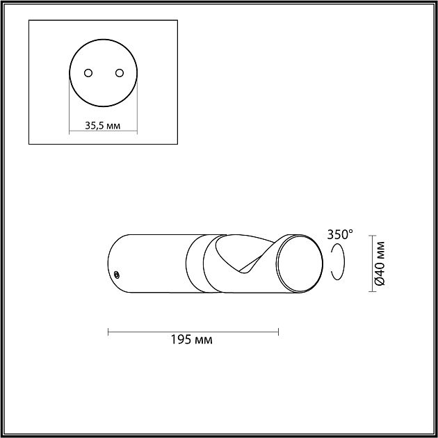 Настенный светильник ODEON LIGHT BAMBOO 7021/3WL - фото 2