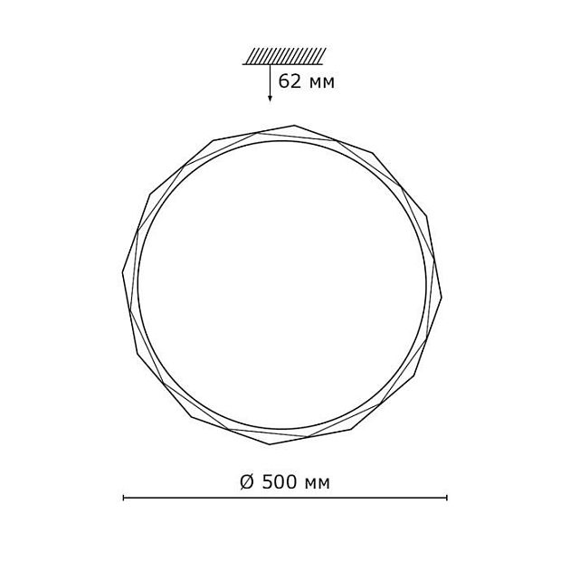 Настенно-потолочный светильник СОНЕКС GINO 2045/ELN - фото 2
