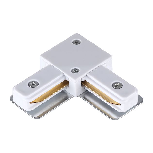 Соединитель с токопроводом "L" для однофазного двухжильного шинопровода NOVOTECH 135141 - фото 1