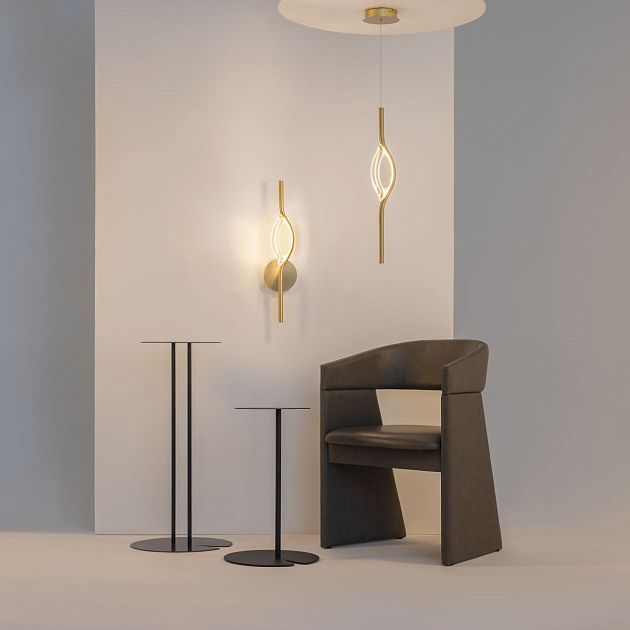 Настенный светильник (бра) MAYTONI Foresight MOD347WL-L8BS3K - фото 4