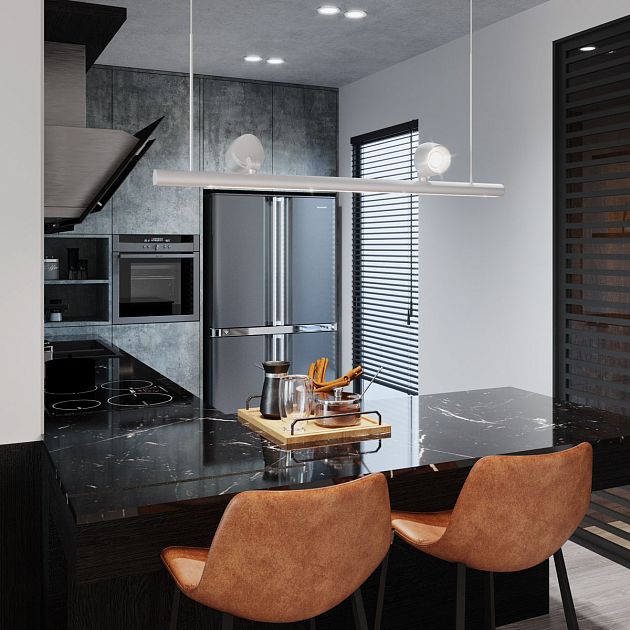 Светильник подвесной светодиодный диммируемый со сменой режимов работы (управление сенсор) NOVOTECH FERMO 359308 - фото 7