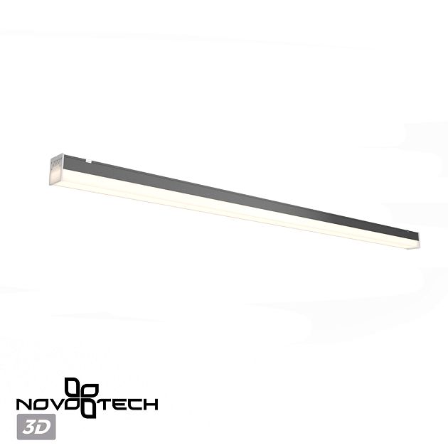 Светильник линейный светодиодный, в комплекте прямой соединитель, крепёжные планки, сетевой кабель 2 NOVOTECH BITS 359113 - фото 10