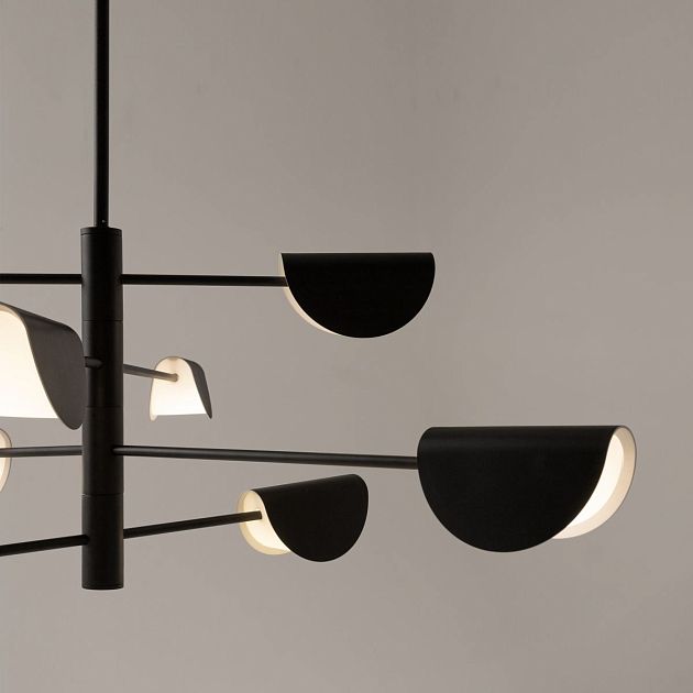 Люстра MAYTONI Mollis MOD126PL-08B - фото 3