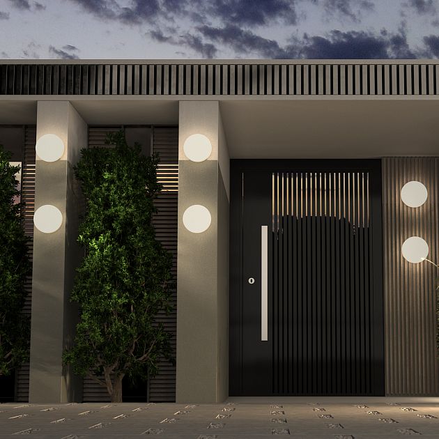 Светильник ландшафтный светодиодный настенно-потолочного монтажа NOVOTECH OPAL 358889 - фото 4