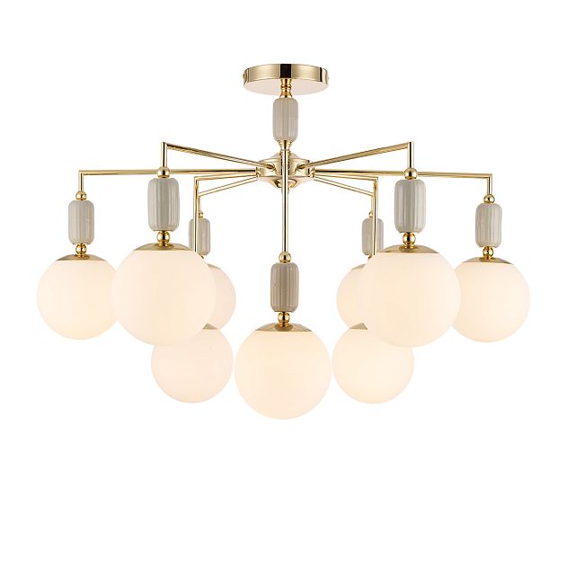 Люстра потолочная LUMION VIVIEN 6580/9C - фото 3