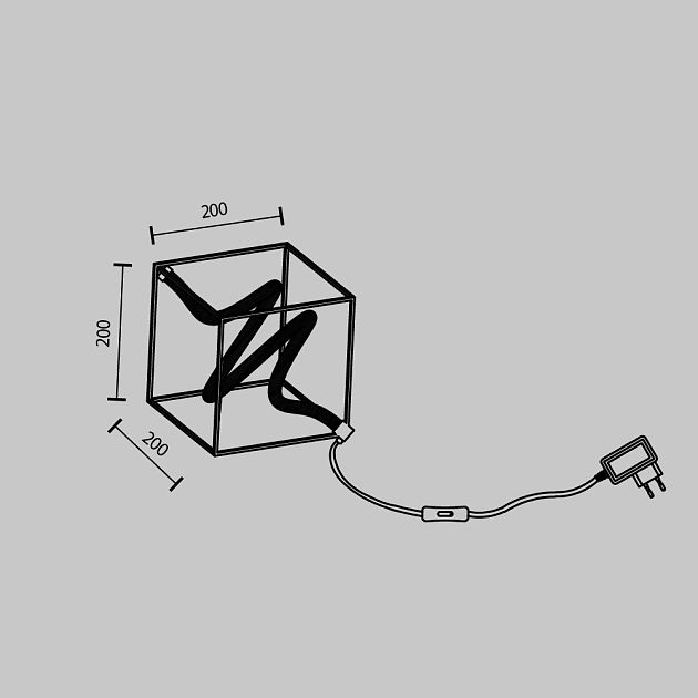 Настольный светильник MAYTONI Membrane MOD345TL-L11BS3K - фото 9