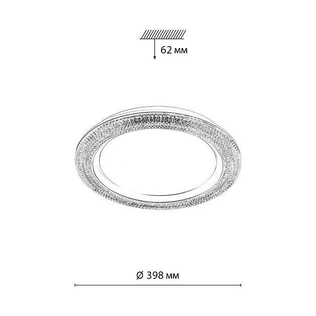 Настенно-потолочный светильник СОНЕКС VENDY 7782/DL - фото 2