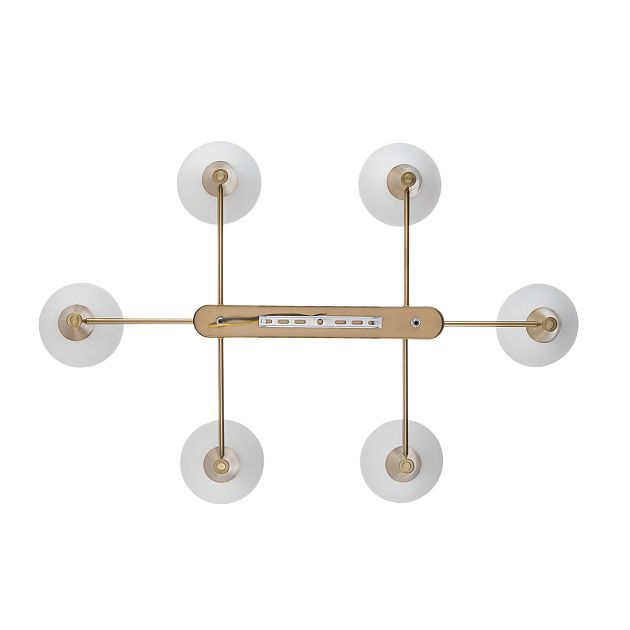 Люстра потолочная LUMION CORNE 8113/6 - фото 5