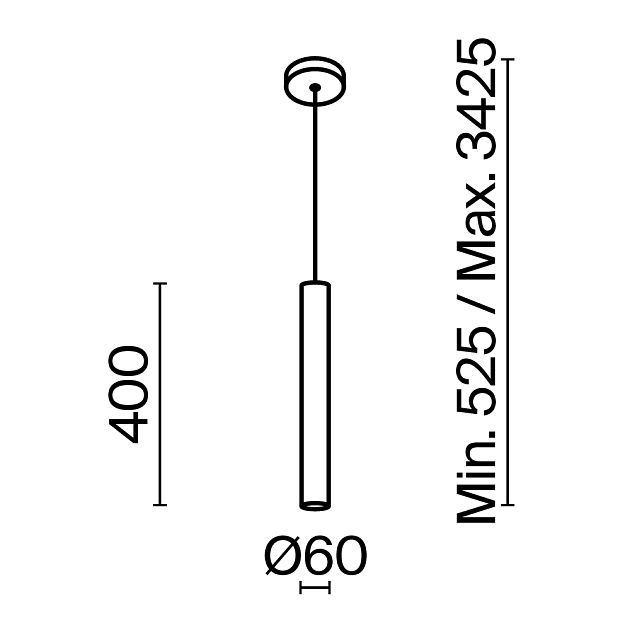 Подвесной светильник MAYTONI Pro Focus MOD161PL-01B1 - фото 4