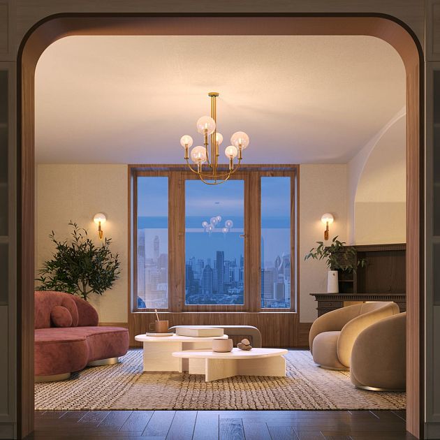 Подвесной светильник MAYTONI Status MOD333PL-06BS1 - фото 2