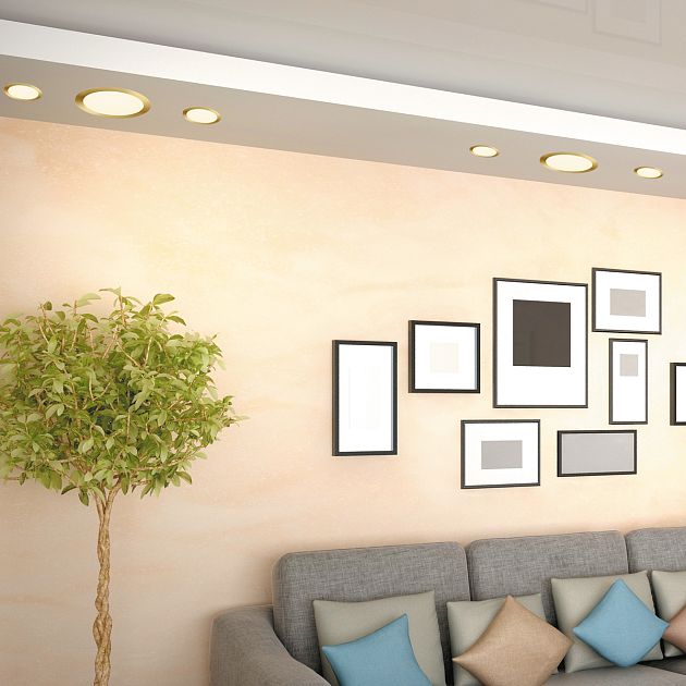 Встраиваемый светодиодный светильник с переключателем цветовой температуры NOVOTECH LANTE 358953 - фото 5