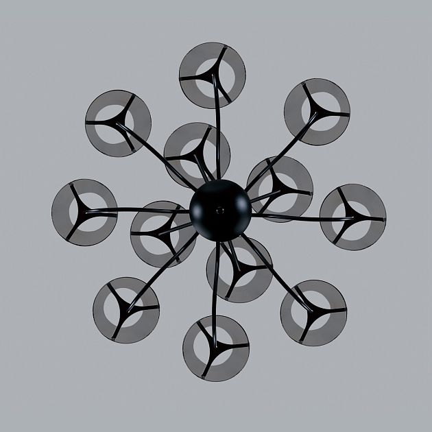 Люстра на штанге LUMION SMOKY 6570/12C - фото 5