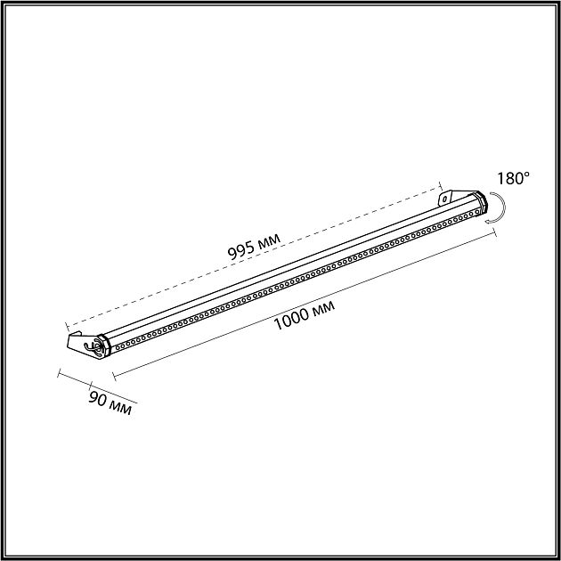 Уличный фасадный светильник ODEON LIGHT GRAZE 7040/22WL - фото 2