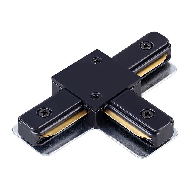 Соединитель с токопроводом "T" для однофазного двухжильного шинопровода NOVOTECH 135144 - фото 1