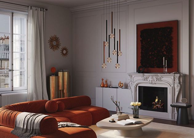 Подвесной светильник MAYTONI Bubble dream MOD383PL-L40BBS3K - фото 2