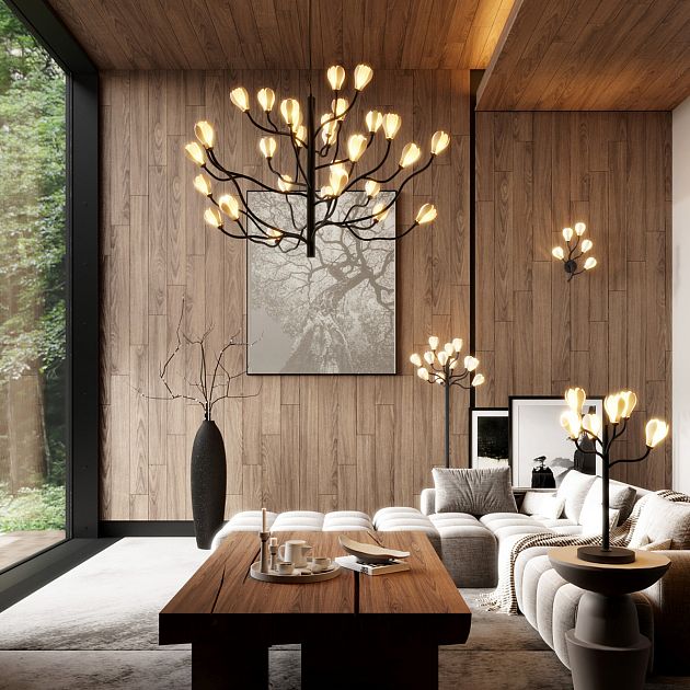 Торшер ODEON LIGHT GARDI 5090/12F - фото 5